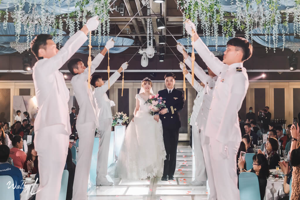 婚禮紀錄｜搶先看｜高雄婚攝｜台南婚攝｜浪漫交付儀式｜劍門進場｜台南玄饌囍宴會館｜柏修 ＆ 宛萱｜