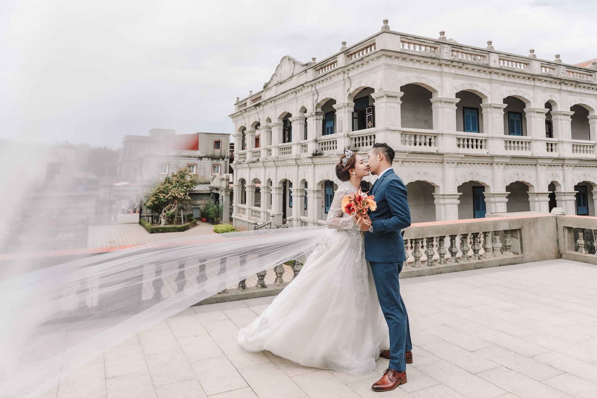 ｜瓦力攝影工作室｜自助婚紗｜金門婚紗｜陳景蘭洋樓｜陽翟老街｜沙美摩洛哥｜