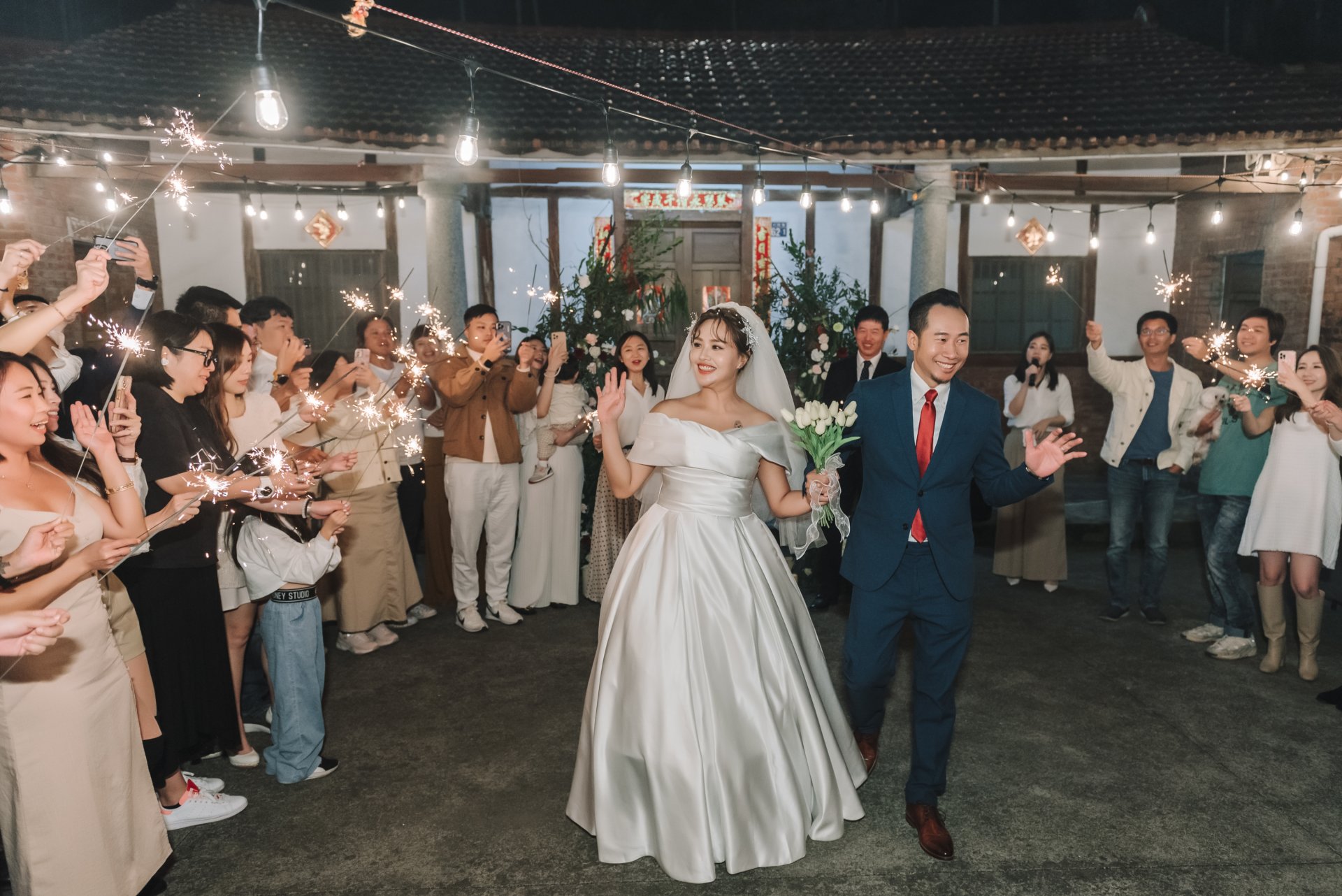 婚禮紀錄｜高雄婚攝｜南部婚攝｜老宅戶外美式｜戶外晚宴｜