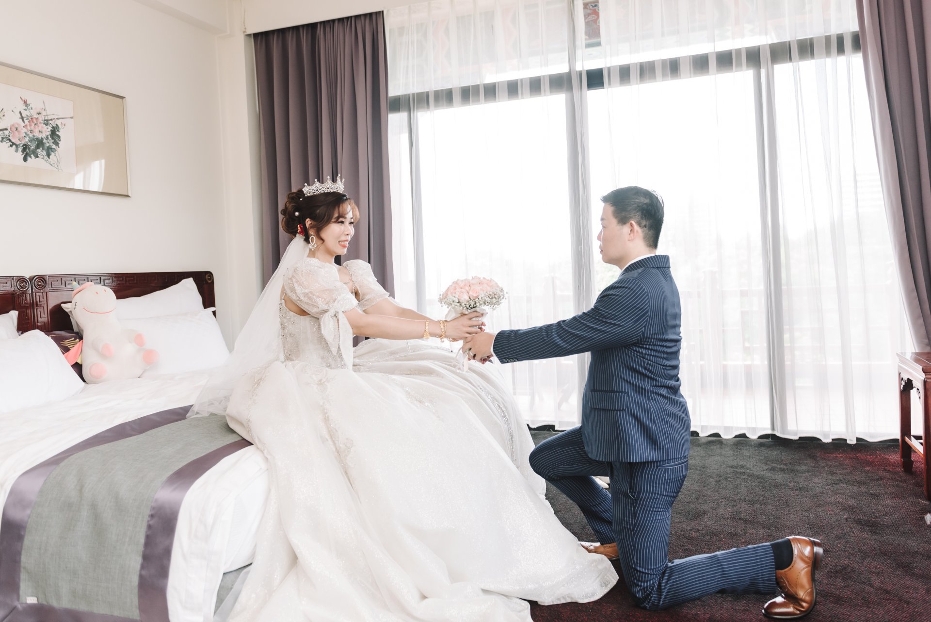 婚禮紀錄｜高雄婚攝｜南部婚攝｜迎娶午宴｜高雄圓山大飯店｜